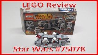 LEGO Star Wars Review - Imperial Troop Transport Set #75078