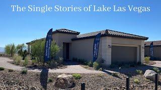 The Single Stories of Lake Las Vegas | New Homes For Sale | Del Webb 55+ Home Tour $450k+