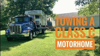 LESSONS LEARNED Having a Class C Motorhome Towed - Meet Harvey the RV!