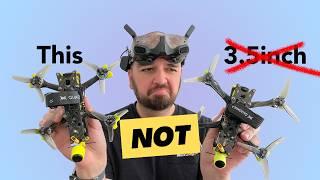 3.5inch FPV is not the new 5inch freestyle FPV drone... but this is