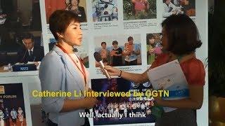 Catherine Li Interviewed by China Global Television Network