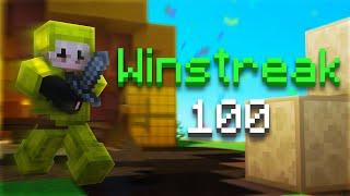 I Got A 100 Winstreak In Bedwars! | Bedwars 3s