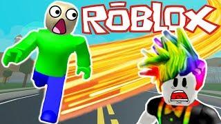 BALDI PLAYS ROBLOX LEGENDS OF SPEED! | Multiplayer Roblox Gameplay | Roblox RP