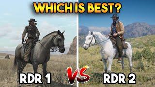 RDR 1 VS RDR 2 (HOW DIFFERENT IS IT?)