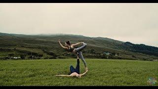 Acroyoga Slow and Elegant Flow for Beginners in 4K