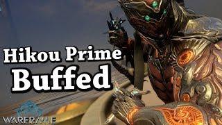 Warframe | Hikou Prime [Buffed] (2 Forma Build)