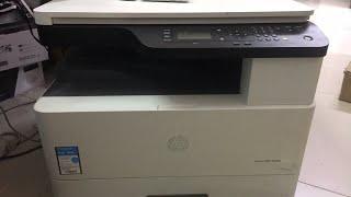 HP Laser Jet MFP M436n status light error  flash Replace TR .roller