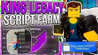 NOVO!  Novo Script KING LEGACY e EXECUTOR para Celular e PC (Farm) | Script Roblox Atualizado