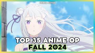 Top 35 Anime Openings | Fall 2024