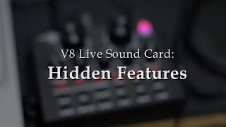 V8 Sound Card Hidden Features