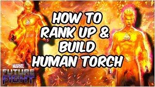 How to Get Tier 2 Human Torch! (Plus Build & Gameplay) - Marvel Future Fight