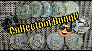 Rare Low Mintage Coin Found! & 4 Ben Franklin Half Dollars In A Row!