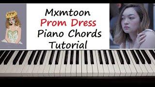 Mxmtoon - " Prom Dress " Piano Chords Tutorial How To Play Lesson Easy