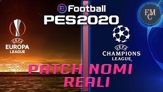 COME INSERIRE PATCH NOMI REALI (PC)  TUTORIAL ► PES 2020 [ITA]