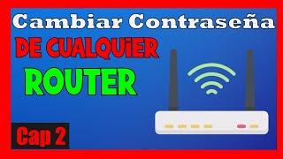 Cómo Cambiar la Contraseña de mi WIFI desde el PC 