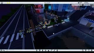 What a mob looks like in Theme Park Tycoon 2