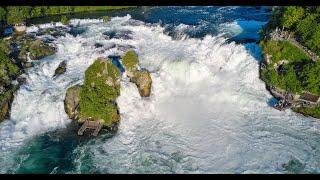 The Rhine Falls (Rheinfall, Switzerland)  at Its Most Spectacular in 2024!