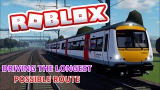 longest train route in Roblox!! | British railway