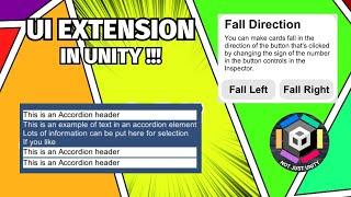 UI Package You Should Check out in Unity: UI Extension