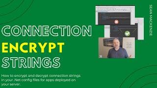 How to Encrypt and Decrypt Connection Strings in .Net app.config and web.config Files