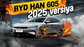 BYD HAN 2025 VERSIYA NMALAR O’ZGARDI?