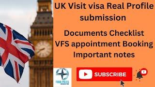 How to apply for tourist visa UK 2023 | UK visit visa | Documents | Fees | Visa Appointment | VFS