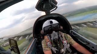 Russian SU-25 Rooks CAS with B-13L 122mm rockets