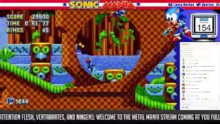 Sonic Mania | Metal Sonic Mod [BETA] Playthrough  | LIVE (1080p @ 60FPS)