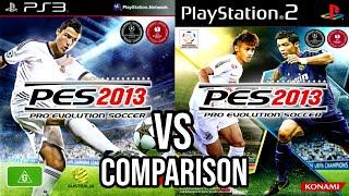 PES 2013 PS3 Vs PS2