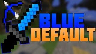 The Best Blue Themed Minecraft PvP Texture Pack BLUE Default Edit 1.7.X/1.8.X