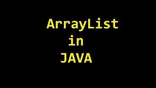 ArrayList in  Java collection framework_____ JavaClassmate