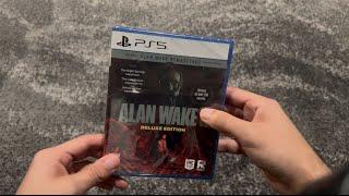 Alan Wake II Deluxe Edition PS5 Rant + Unboxing