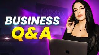 Carolyn Arellano Answers Business Questions from Social Media