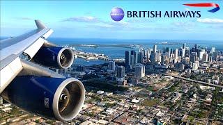 Goodbye Queen: British Airways | 747-400 | London Heathrow  Miami, FL | World Traveller Plus |