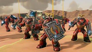 Assault Terminators (Blood Angels VS Orks - 2000 Point Battle) - Warhammer 40,000: Battlesector