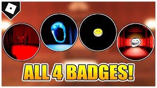 DOORS RP: The Multiverse - How to get ALL 4 BADGES! [ROBLOX]