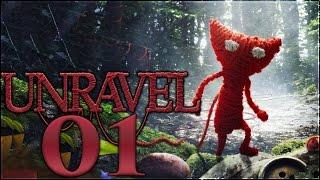 Unravel Walkthrough Part 1 | Thistle and Weeds | No Commentary Gameplay