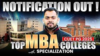 CUET PG 2025: Best MBA Colleges & Specializations Explained  COQP11 & COQP12