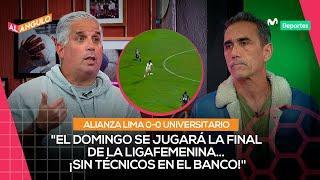 ALIANZA LIMA 0-0 UNIVERSITARIO POR LA PRIMERA FINAL DEL APERTURA DE LA LIGA FEMENIA | AL ÁNGULO 