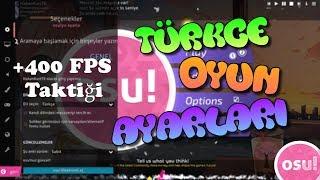 2020 TÜRKÇE OSU OYUN AYARLARI ! | Enderrains +400 FPS taktiği