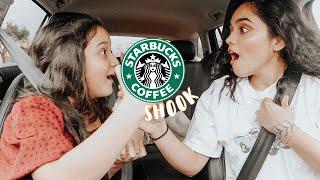 LETTING STARBUCKS BARISTA PICK OUR DRINKS!