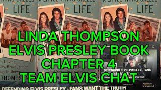 LINDA THOMPSONS ELVIS PRESLEY BOOK CHAPTER 4 - TEAM ELVIS CHAT  - FANS SEARCH FOR THE TRUTH