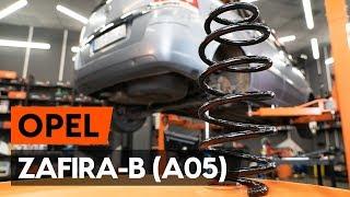 Как заменить пружины задней подвески OPEL ZAFIRA-B 2 (A05) [ВИДЕОУРОК AUTODOC]