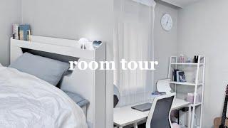 room tourㅣ미니멀리스트 고등학생의 룸투어ㅣ블루 화이트톤 인테리어ㅣ학생 방소개ㅣ방꾸미기