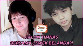 BULE BELANDA INGIN MENGUBAH MASA DEPAN DENGAN COWOK INDONESIA | OME TV INTERNASIONAL