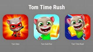 Tom Hero Dash, Tom Gold Run, Tom Time Rush - Android Gameplay Walkthrough (iOS, Android)