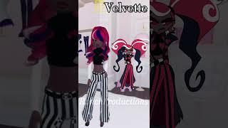 making Hazbin hotel characters in dress to impress #fypシ #roblox #dresstoimpress #hazbinhotel