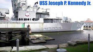 USS Joseph P. Kennedy Jr. DD850  at Battlefield Cove