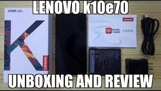 lenovo K10e70 unboxing and review (greek)