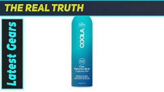 Best Organic Sunscreen Spray? COOLA SPF 50 Sunblock